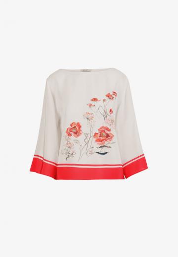 Шелковая блузка