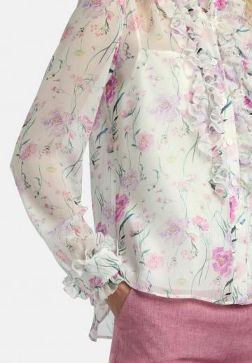 Шелковая блузка