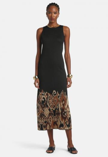 Вязаное платье