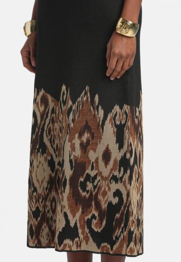 Вязаное платье