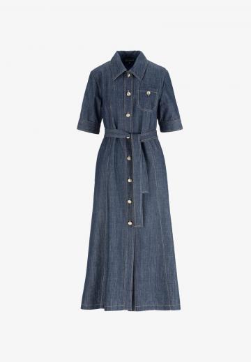 Джинсовое платье