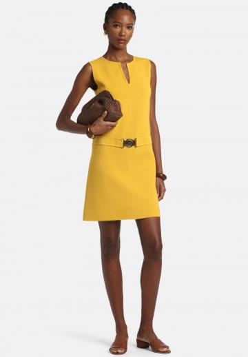 Вязаное платье