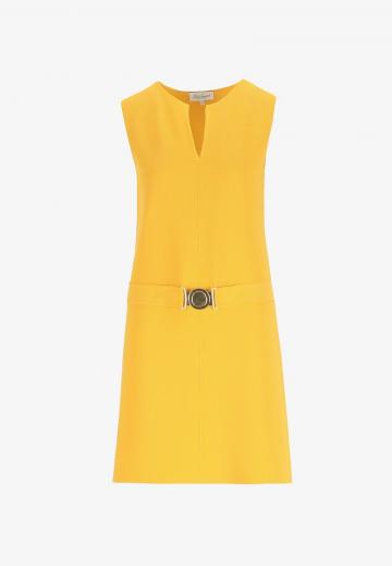 Вязаное платье