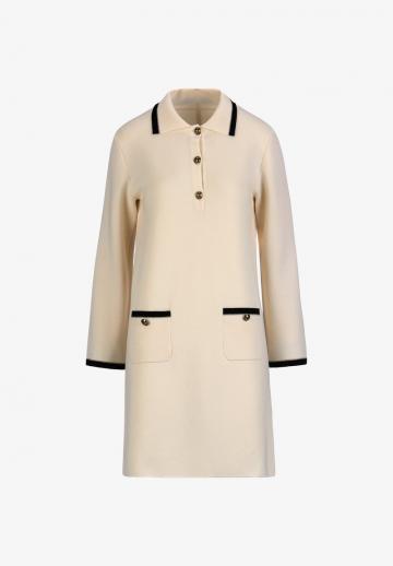 Вязаное платье