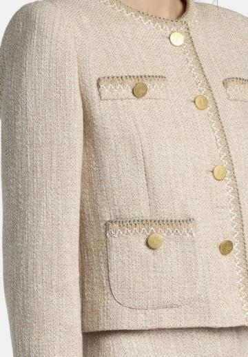 Блейзер с накладными карманами