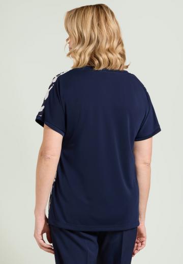 Атласная блузка