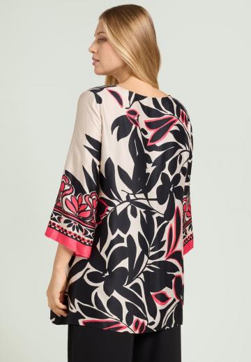 Длинная блузка