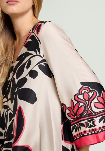 Длинная блузка