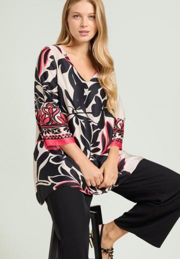 Длинная блузка