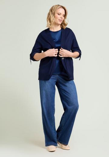 Атласная блузка