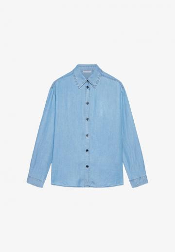 Джинсовая блузка