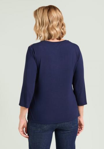 Майка с рукавом три четверти