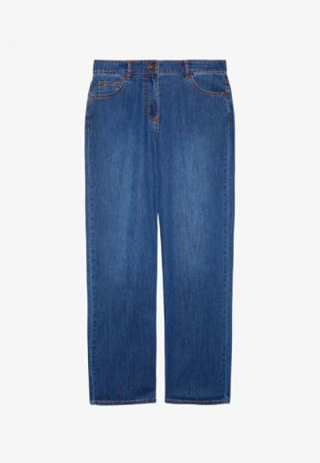 Прямые джинсы