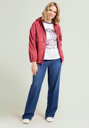 Атласная блузка