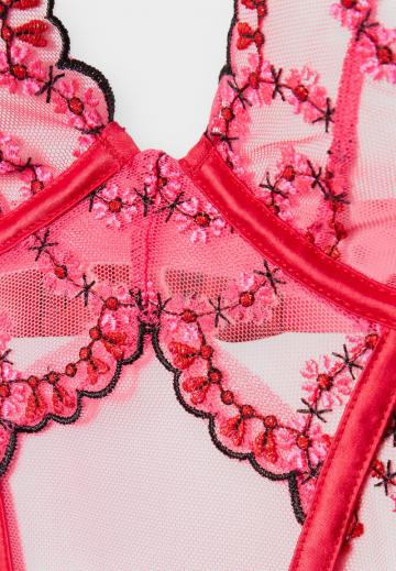 Кружевное боди