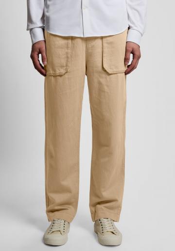 Льняные брюки