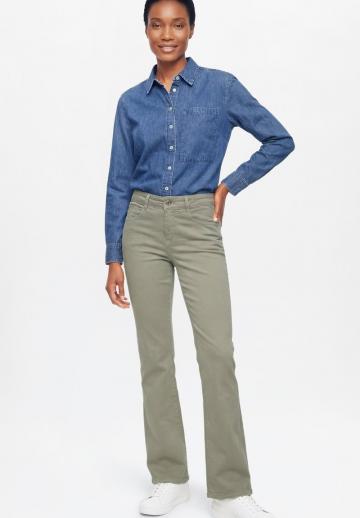 Клешеные джинсы