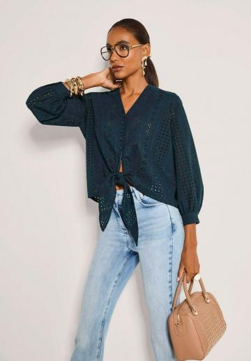 Кружевная блузка