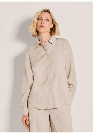 Атласная блузка