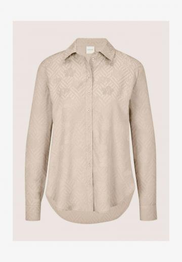 Атласная блузка