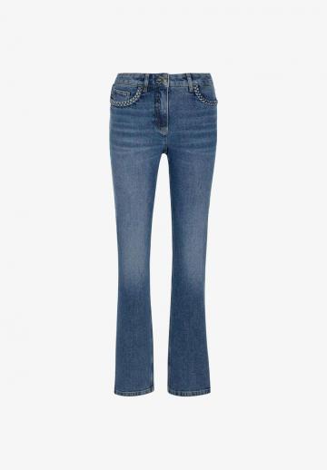 Прямые джинсы