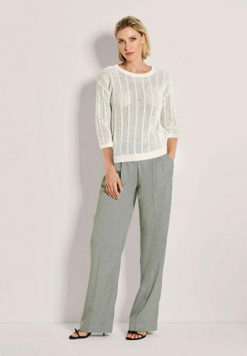 Пуловер с рукавом три четверти