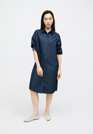 Джинсовое платье