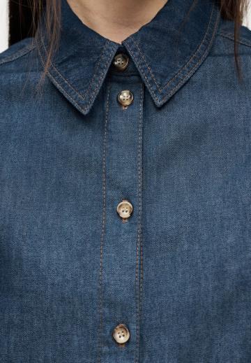 Джинсовое платье