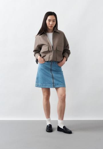 Джинсовая юбка