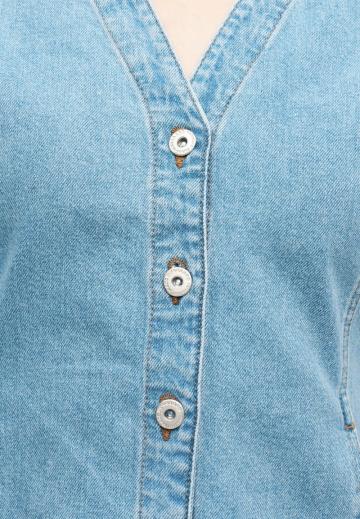 Джинсовое платье