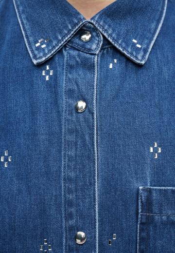 Джинсовая блузка