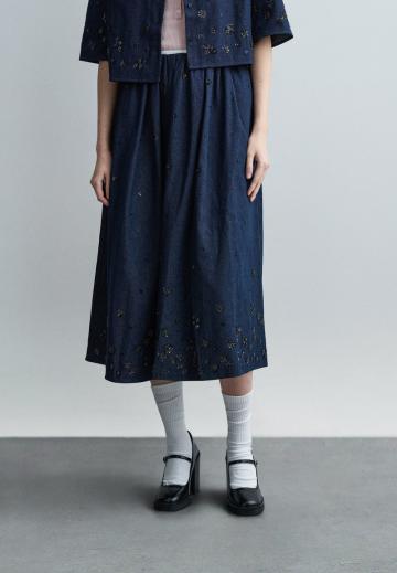 Джинсовая юбка