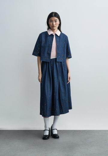 Джинсовая юбка