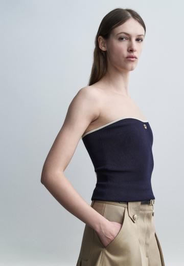 Топ без бретелек