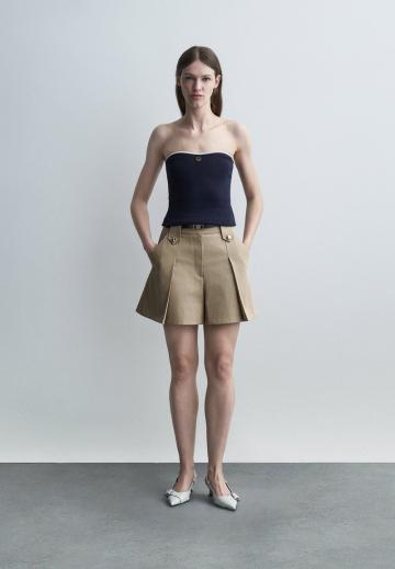 Топ без бретелек