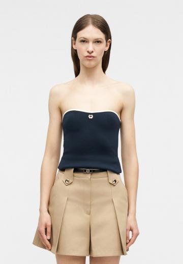 Топ без бретелек