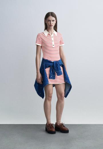 Вязаное платье