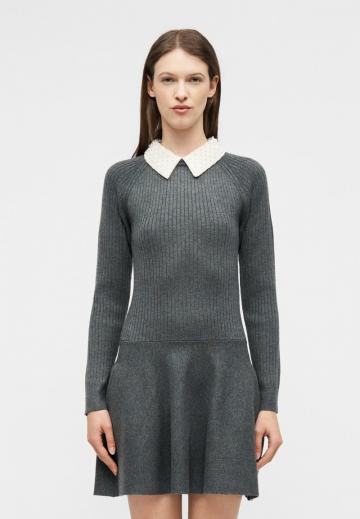 Вязаное платье