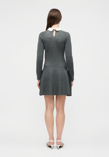 Вязаное платье