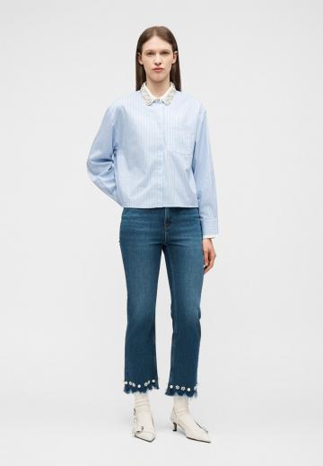 Короткие джинсы