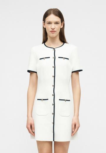 Вязаное платье