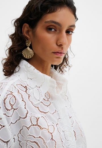 Кружевная блузка