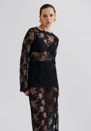 Кружевная блузка