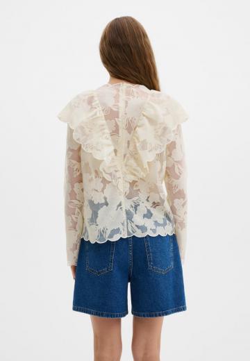 Кружевная блузка