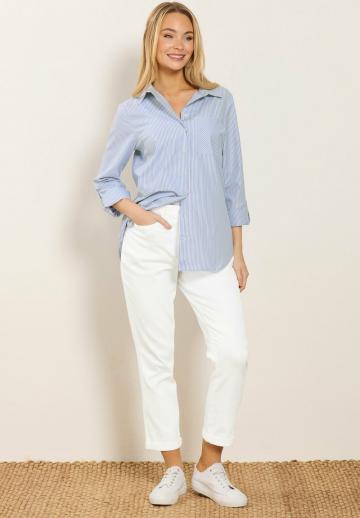 Длинная блузка