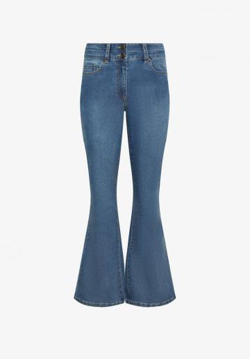 Клешеные джинсы