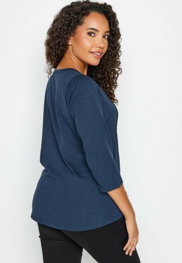 Майка с рукавом три четверти