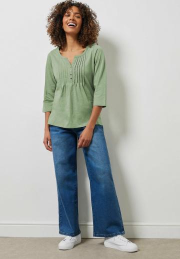 Майка с рукавом три четверти