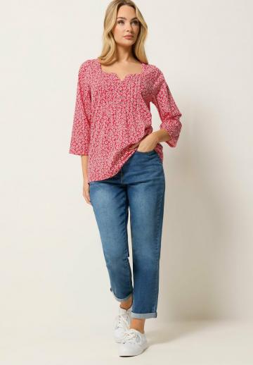 Майка с рукавом три четверти