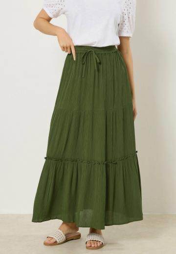 Юбка с воланами